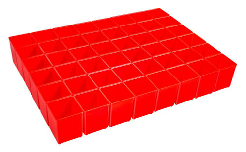 L-BOXX Inset Boxes A3 Red, 48 Pieces
