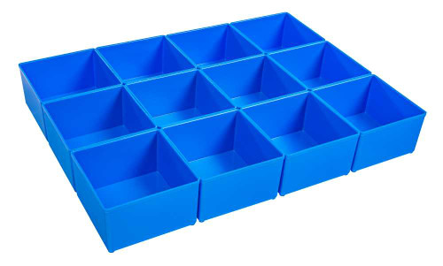 L-BOXX Inset Boxes C3 Blue, 12 Pieces