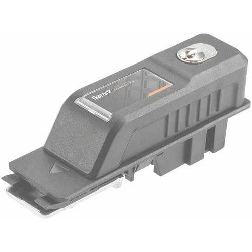 Dom Lock barrel with 2 keys, Lock number Ho (3-digit): 110 sliding mechanism