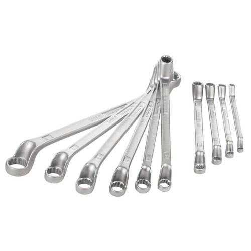 GARANT Double-ended ring spanner set, deep cranked