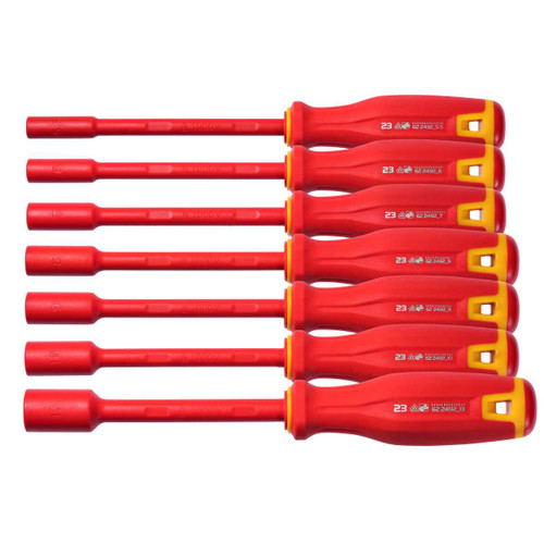 GARANT Nut spinner set with 2-component Haptoprene handle fully insulated