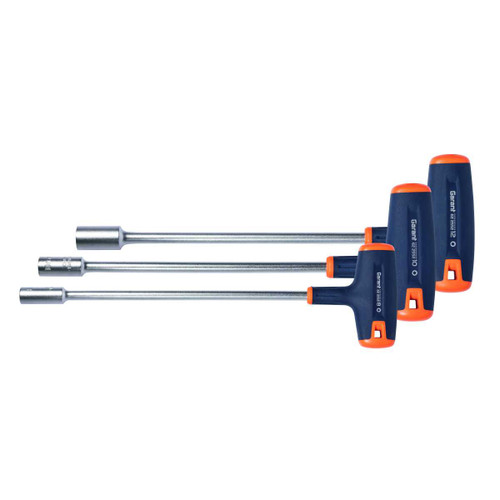 GARANT Nut spinner set with 2-component Haptoprene T-handle, blade length 200 mm