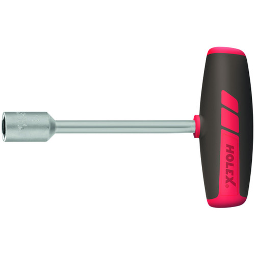 HOLEX Nut spinner with T-handle, blade length 125 mm