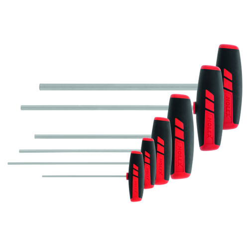 HOLEX Hexagon screwdriver set chrome-plated