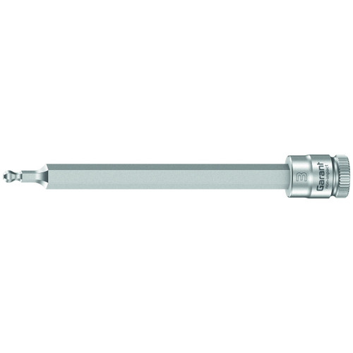 GARANT Hexagon bit socket, 1/4 inch, with ball point long
