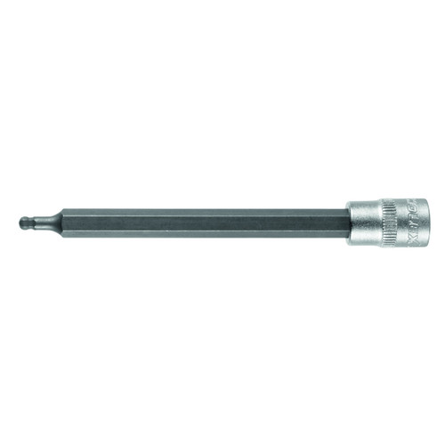 HOLEX Hexagon bit socket, 1/4 inch, with ball point long