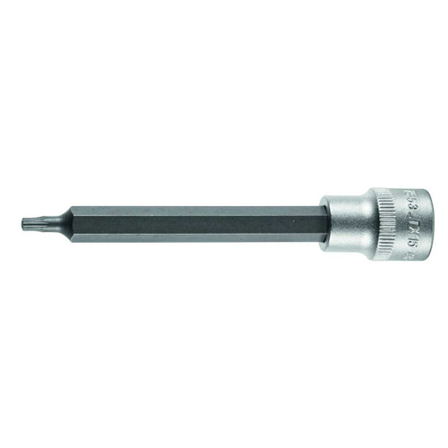 HOLEX Bit socket, for Torx, 3/8 inch long
