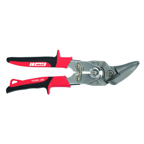 HOLEX Ideal snips with 2-component handles, right-hand cutting