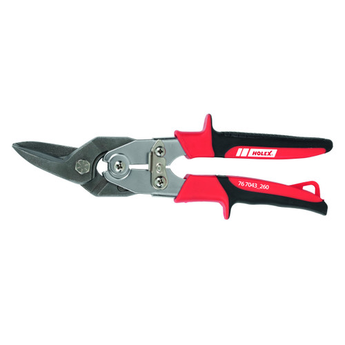 HOLEX Patterns snips with 2-component handle, left-hand cutting