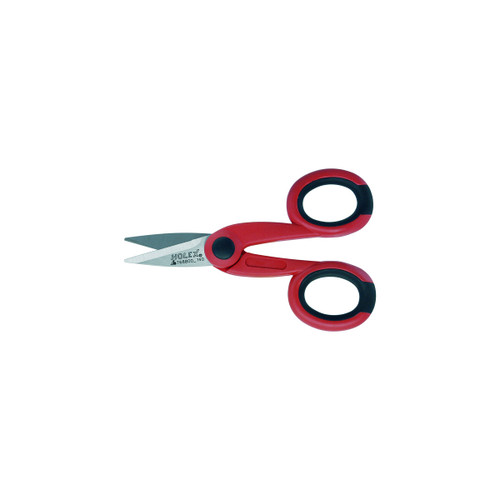 HOLEX Electrician's scissors with 2-component grip