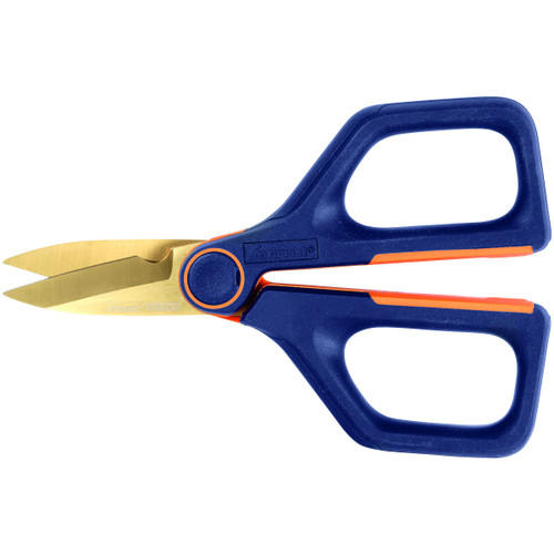 GARANT Electrician's scissors with 2-component grip and wire cutter, TiN