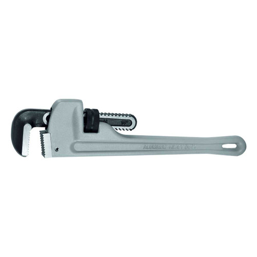 HOLEX Pipe wrench for one-handed operation,with aluminium handle