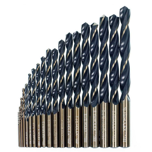 HOLEX Jobber drill set HSS No. 114020 as refill set, uncoated
