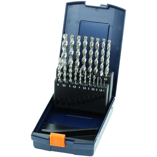 GARANT Jobber drill set HSS No. 114200 in a case, uncoated