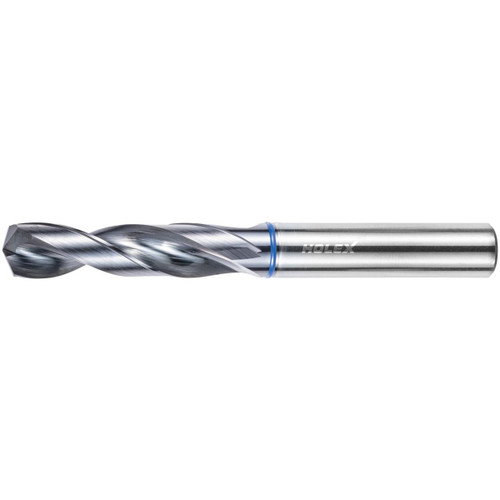 HOLEX Pro Inox solid carbide high-performance drill, plain shank DIN 6535 HA, AlTiN