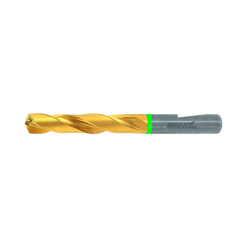 HOLEX Solid carbide high performance drill plain shank DIN 6535 HE, TiN