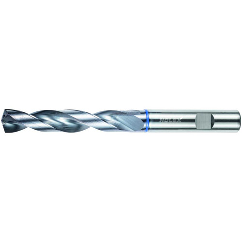 HOLEX Pro Inox solid carbide high-performance drill, plain shank DIN 6535 HB, AlTiN