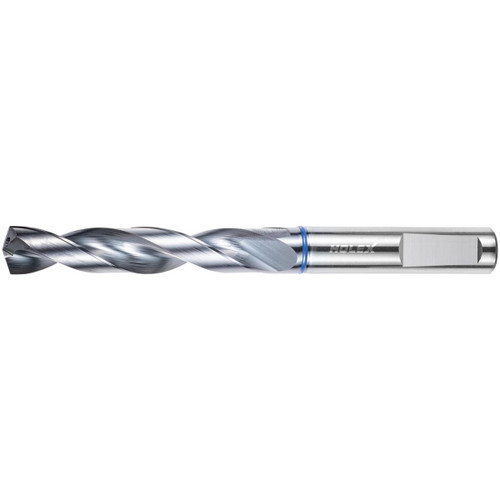 HOLEX Pro Inox solid carbide high-performance drill, plain shank DIN 6535 HE, AlTiN