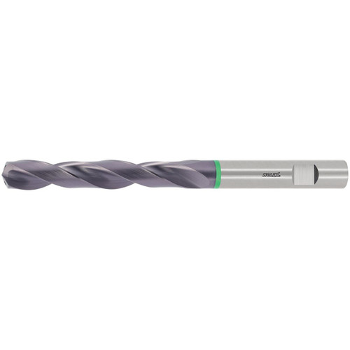 HOLEX Pro Steel solid carbide drill, plain shank DIN 6535 HB, TiAlN