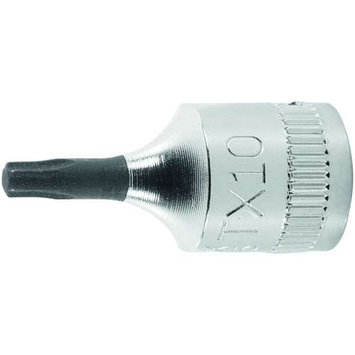 HOLEX Screwdriver socket, for Torx , 1/4 inch short
