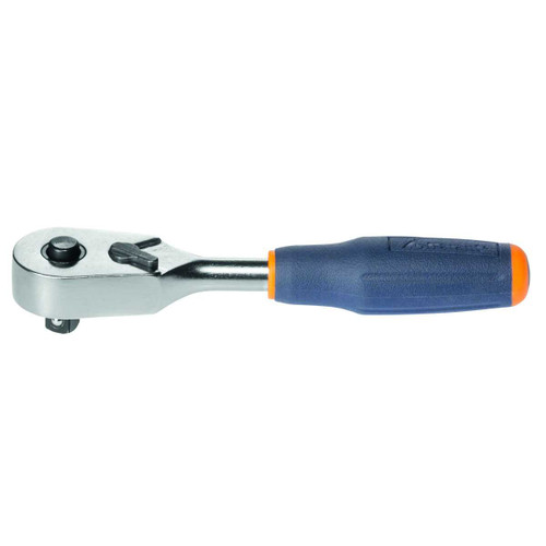 GARANT Reversible ratchet, precision,, with 1/4 inch square drive, 72 teeth, length 116 mm
