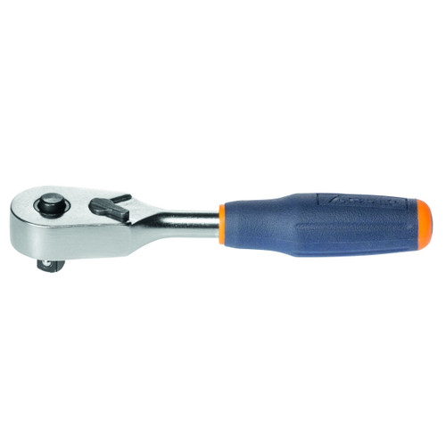 GARANT Reversible ratchet, precision,, with 1/4 inch square drive, 72 teeth, length 116 mm