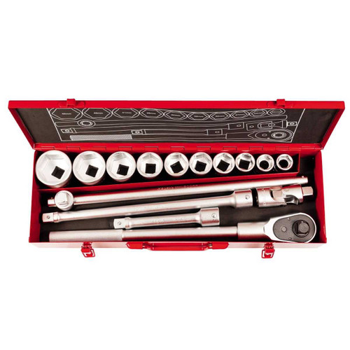 HOLEX Socket set 3/4 inch square drive 15 pieces