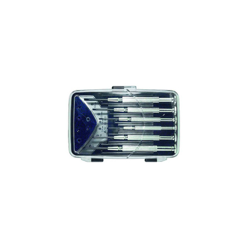 HOLEX Watchmaker's screwdriver set, 6 pieces For slot-head and Phillips