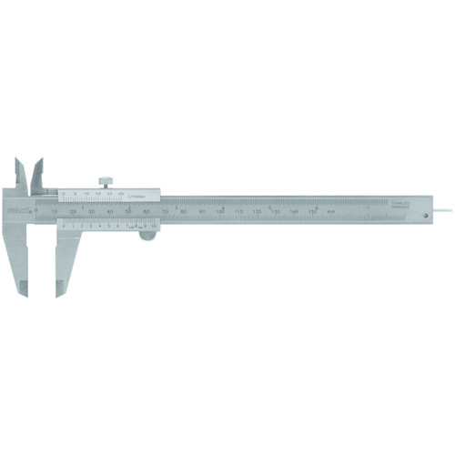 HOLEX Vernier caliper Vernier 1/50 with rod type depth gauge