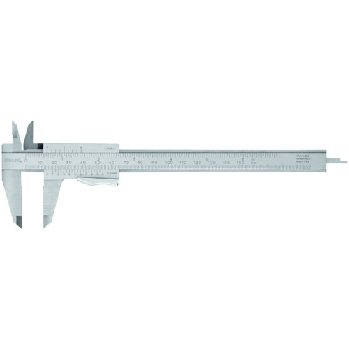 HOLEX Vernier caliper parallax-free with spring-loaded thumb-lock