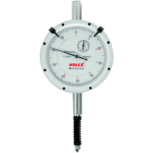 HOLEX Dial indicator IP54, shock-resistant