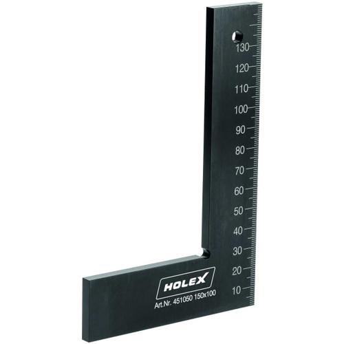 HOLEX Stock square of anodised aluminium Accuracy class 1