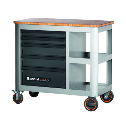 GARANT GridLine Mobile workbench with 5 drawers, can be pulled out from either side, 20x16G