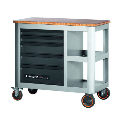 GARANT GridLine Mobile workbench with 5 drawers, can be pulled out from either side, 20x16G