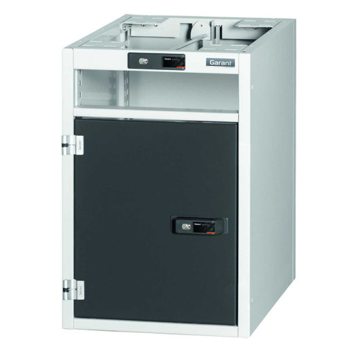 GARANT GridLine Casing 16G with door hinged on the left, for individual configuration with drawers, 12x20G