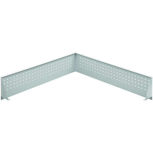 GARANT Desk mounted corner panel of sheet steel