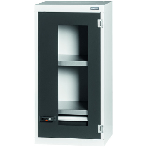 GARANT GridLine Top-mounted cabinet with drawer, Viewing window swing doors, 16x16G