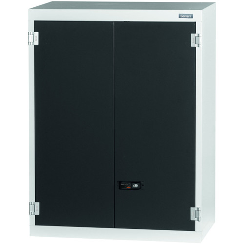 GARANT GridLine Top-mounted cabinet with drawer, Plain sheet metal swing doors, 26x16G