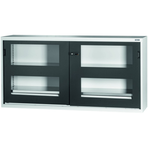 GARANT GridLine Top-mounted cabinet with drawer, Viewing window sliding doors, 36x14G