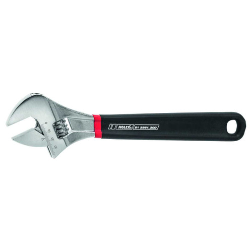 (813961) Adjustable spanner with coated handle