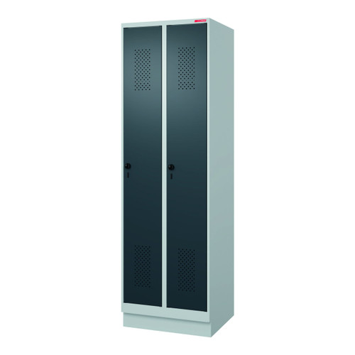 HOLEX Garment locker with fitted base and security twist bar lock
