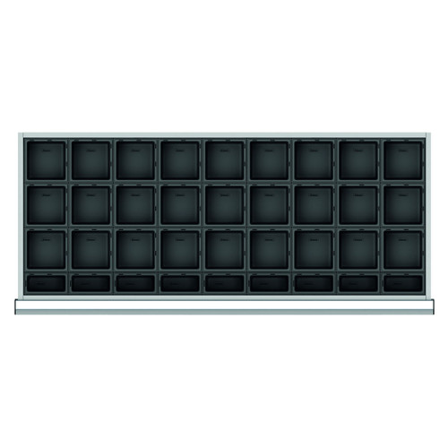 GARANT GridLine easyPick small parts storage bins set, 36x14G