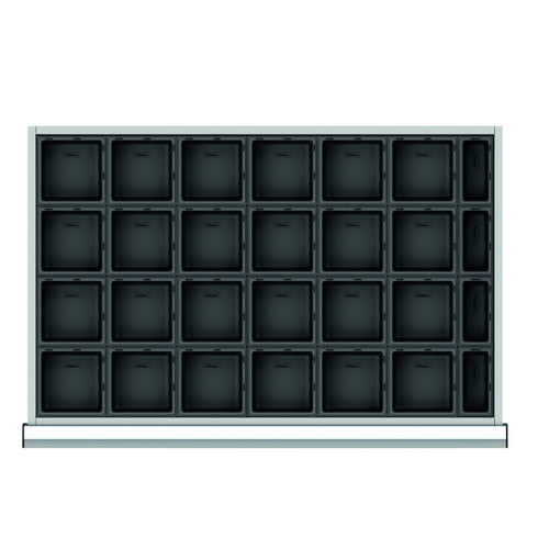 GARANT GridLine easyPick small parts storage bin set, 26x16G