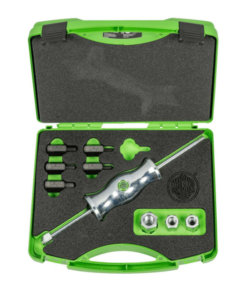 Kukko Pin Extractor Set Sliding Hammer Plastic Case UNC Threads Kukko