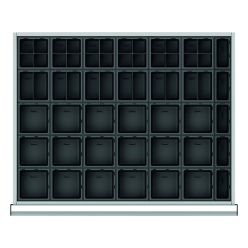 GARANT GridLine easyPick small parts storage bin set, 26x20G