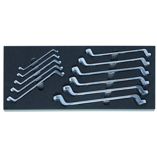 GARANT Double-ended ring spanner set, cranked