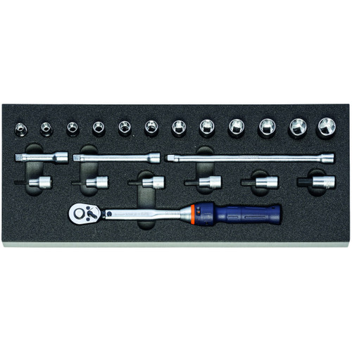 GARANT Torque wrench set 60 Nm 3/8 inch
