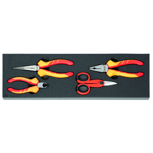 HOLEX Pliers / scissors set fully insulated