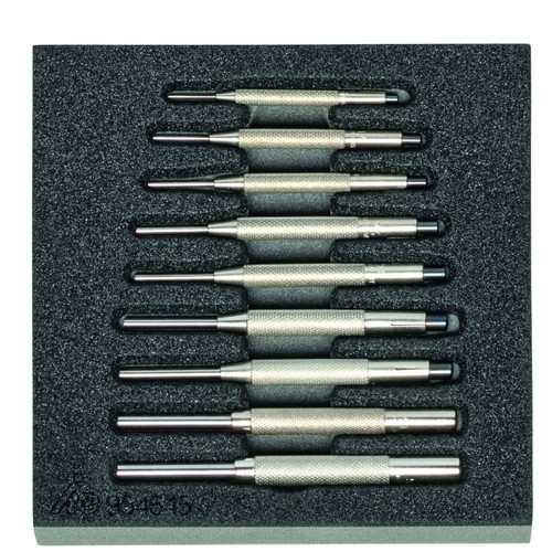 HOLEX Pin punch set with guide sleeve