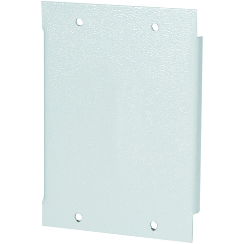 GARANT Gridline workbench power strip module in light grey sheet metal with power outlets along a media track